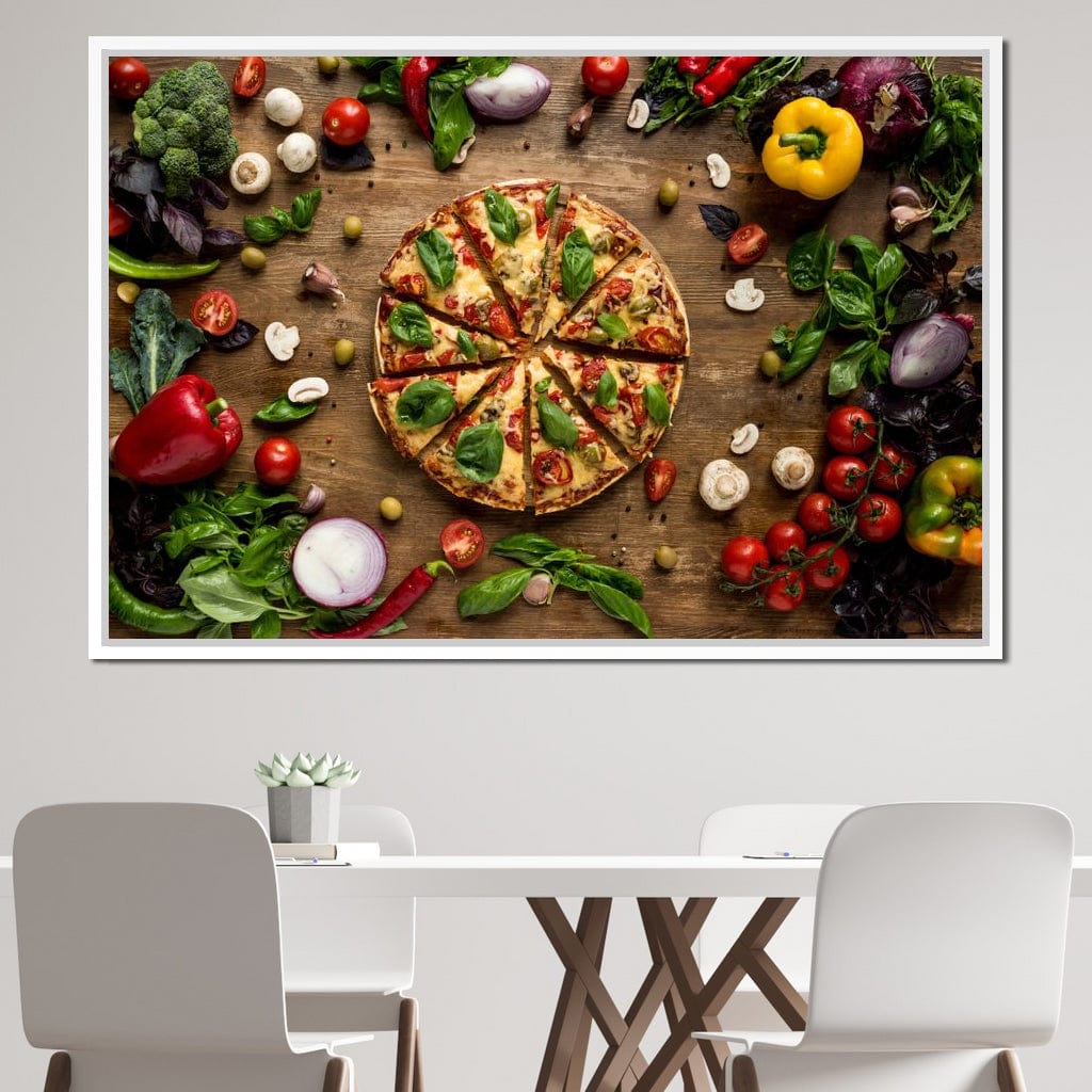 Pizza Night Canvas Wall Art