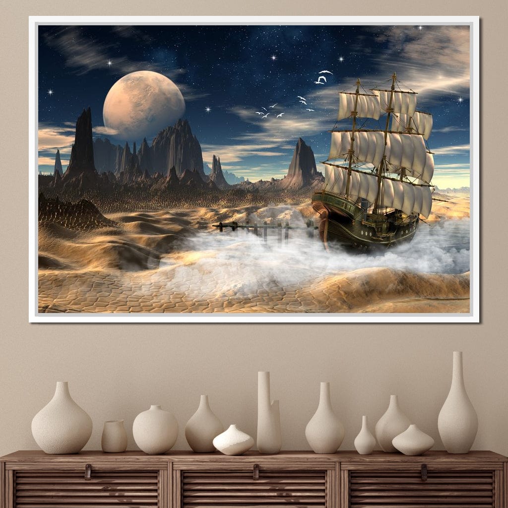 Fantasy Sea Canvas Wall Art