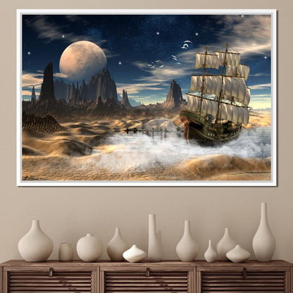 Fantasy Sea Canvas Wall Art