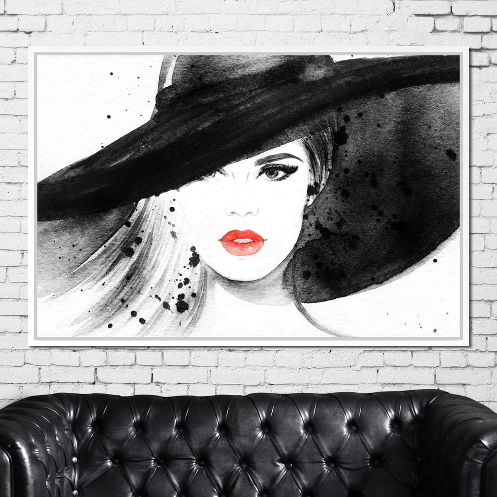 Fashion Icon Canvas Wall Art