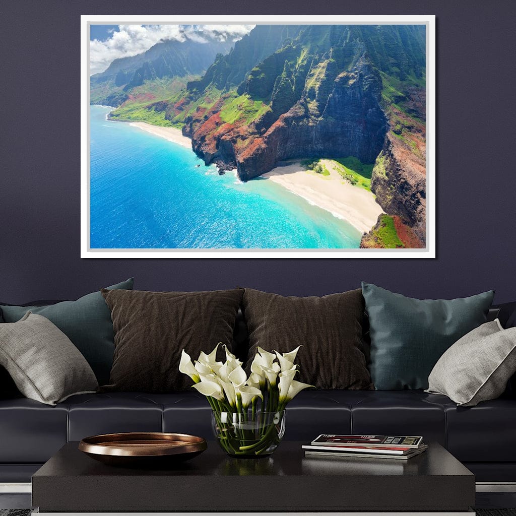 Kauai Island Canvas Wall Art