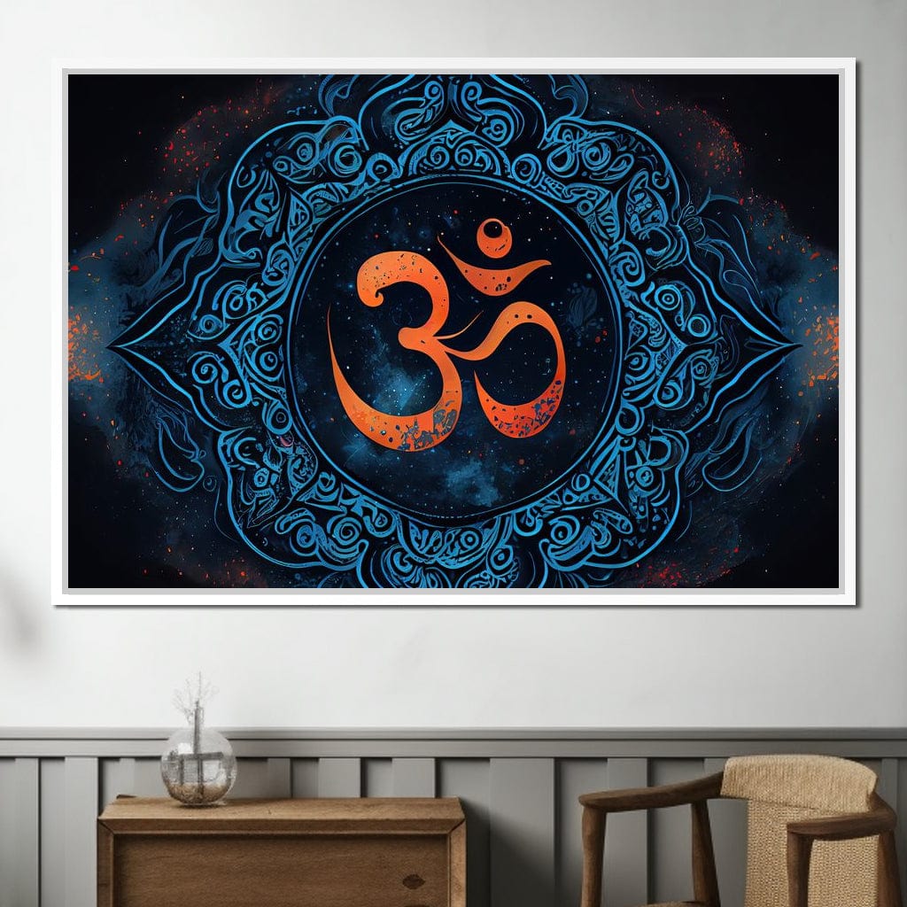 Om Mantra Canvas Wall Art