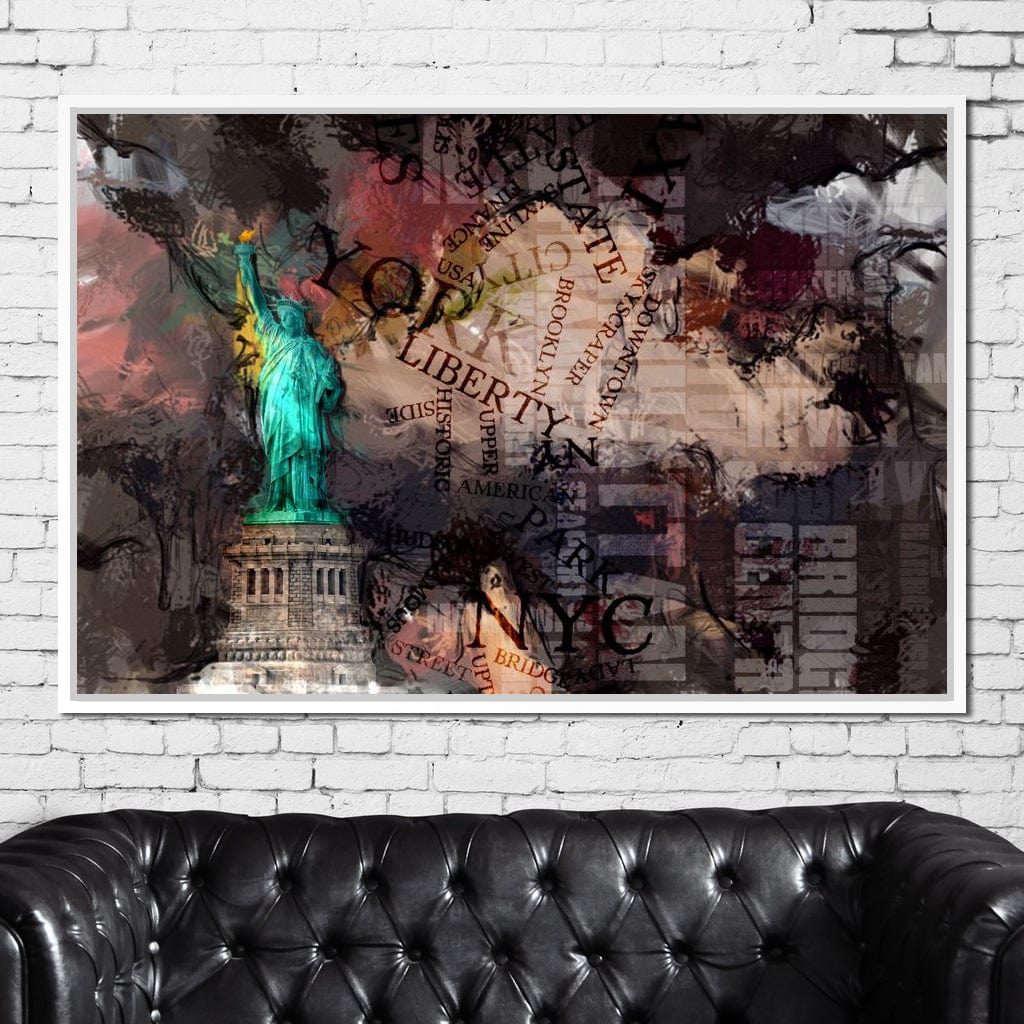 The Statue of Liberty Canvas Wall Art