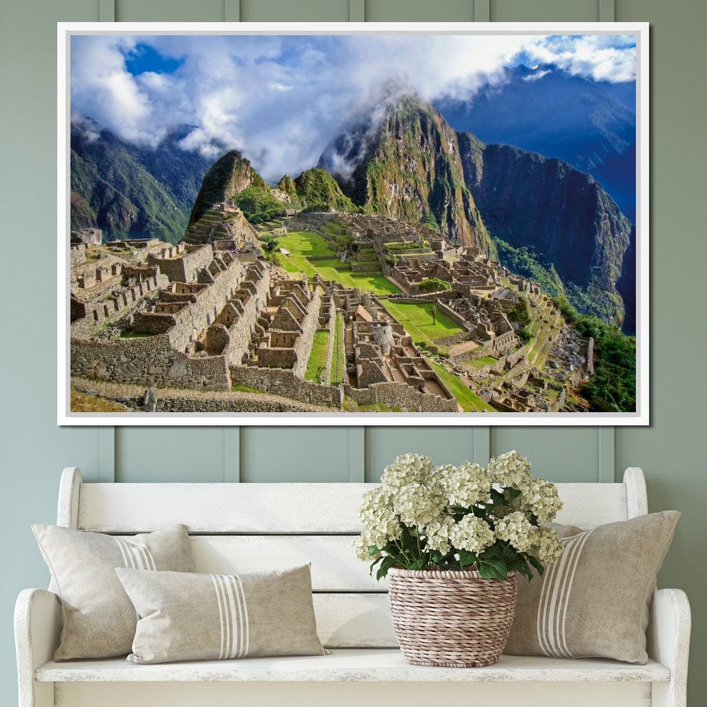 Machu Picchu Canvas Wall Art
