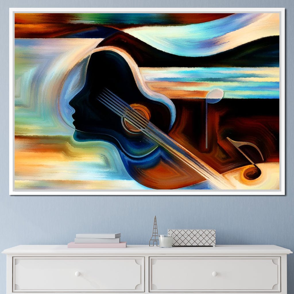 Musical Mind Canvas Wall Art