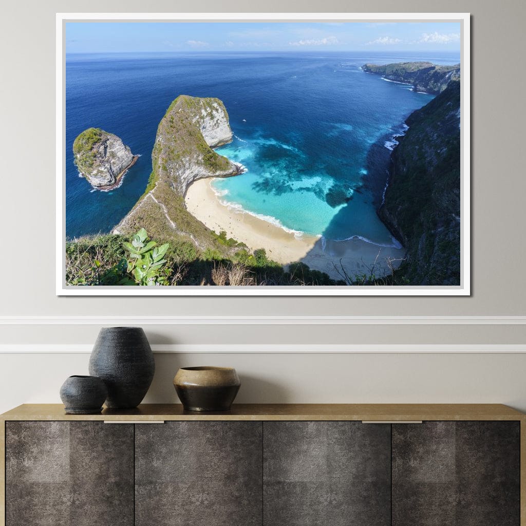 Kelingking Beach Canvas Wall Art