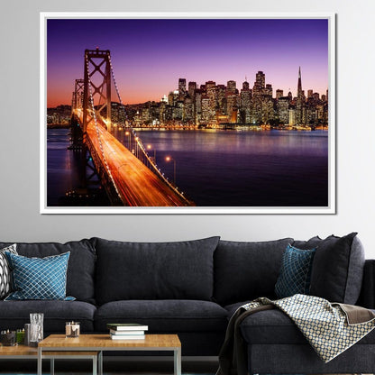 Bay Bridge Canvas Wall Art