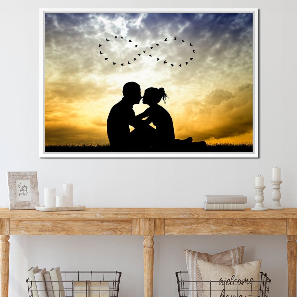 Love to Infinity Canvas Wall Art
