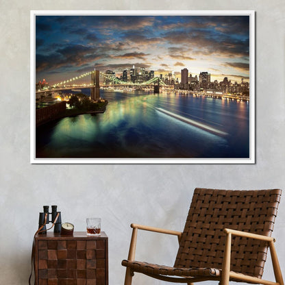 Amazing New York Cityscape Canvas Wall Art