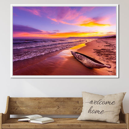 Lake Malawi Sunset Canvas Wall Art