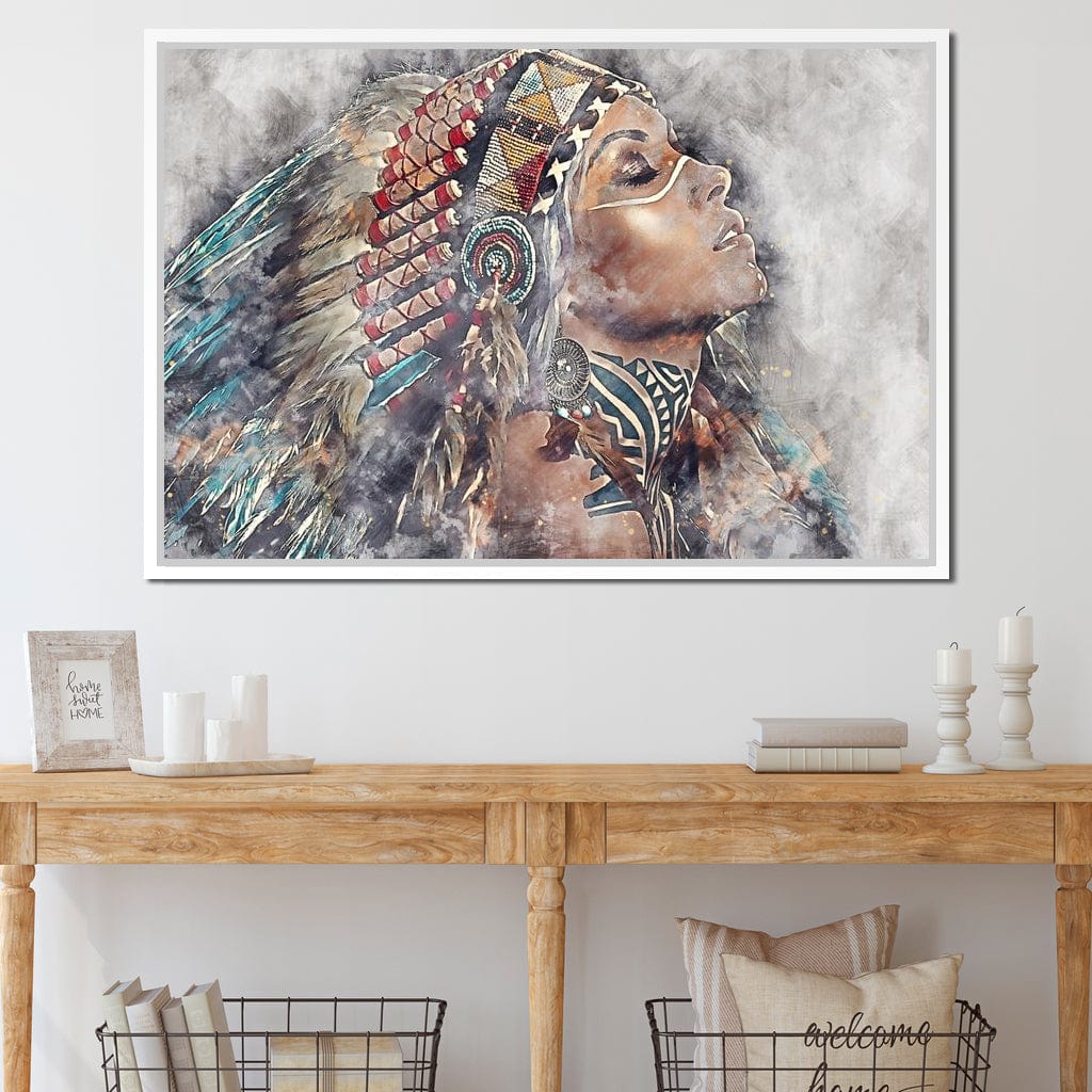 Squaw - Mateo Canvas Wall Art