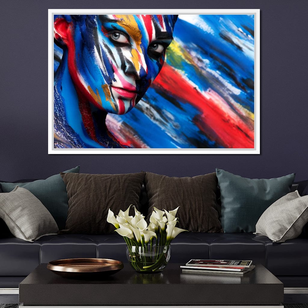 Body Art Canvas Wall Art