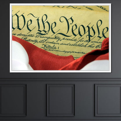 The Constitution Canvas Wall Art