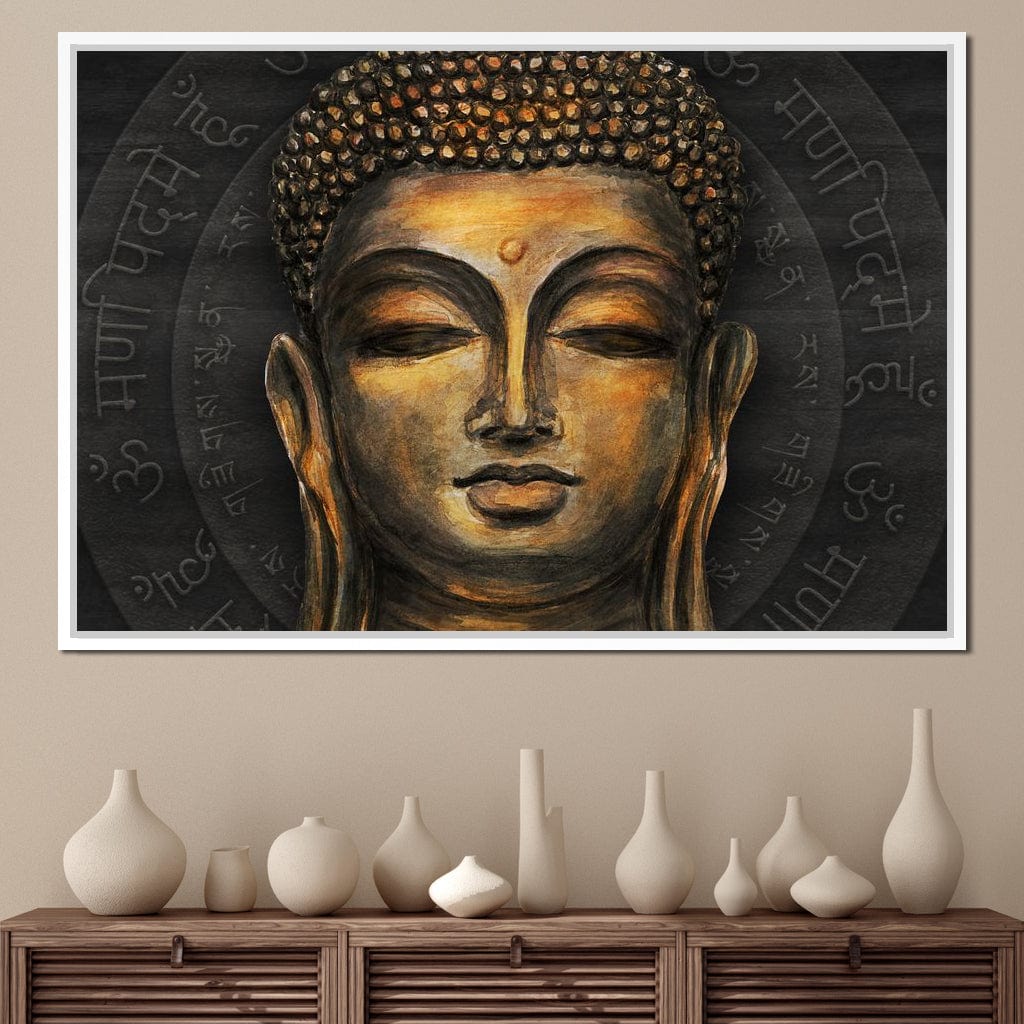 Traditional Buddha Canvas Wall Art