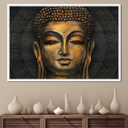Traditional Buddha Canvas Wall Art