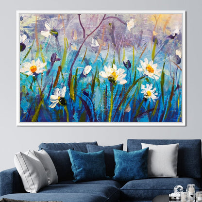 Wild Flowers Canvas Wall Art