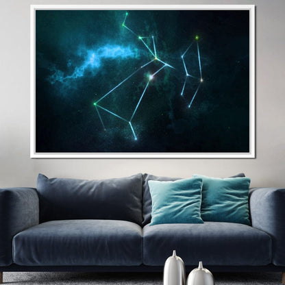 Sagittarius Canvas Wall Art
