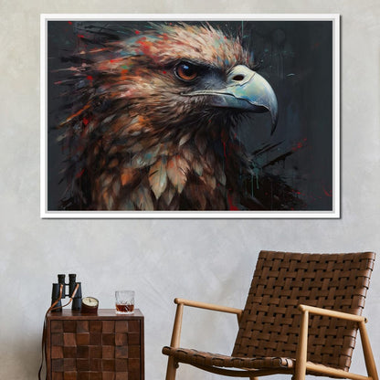 Red-Tailed Hawk Canvas Wall Art