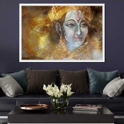 Krishna Canvas Wall Art