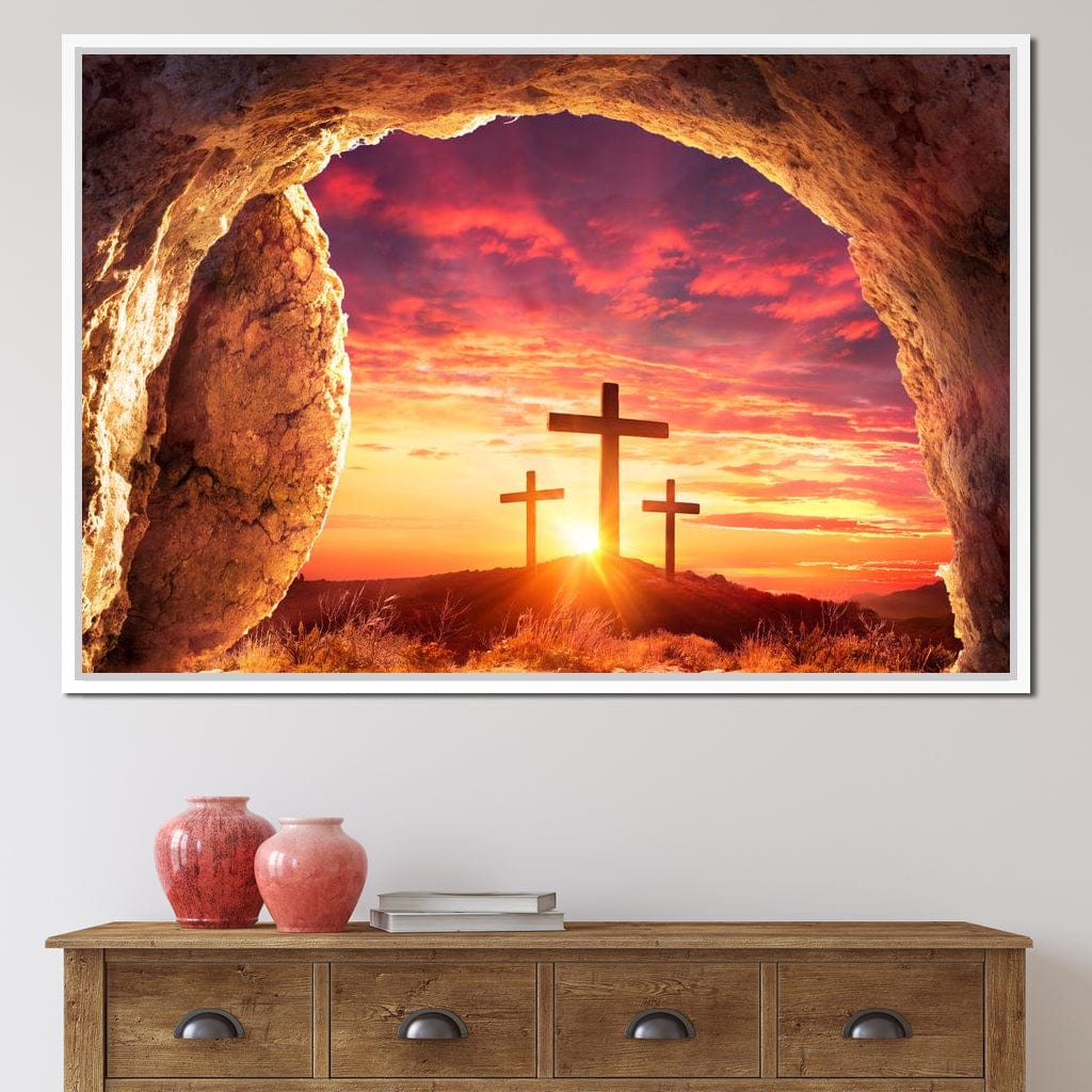 Ressurection Canvas Wall Art