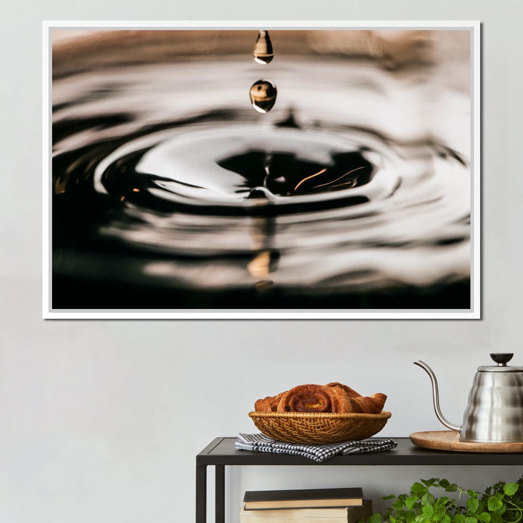 Drop Canvas Wall Art