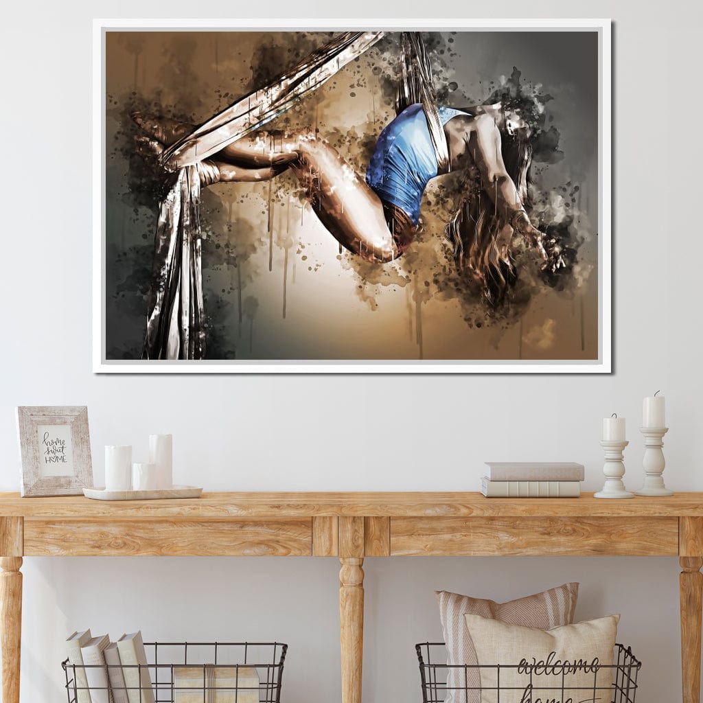 Acrobat Elegance Canvas Wall Art