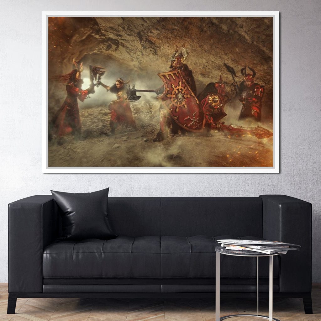 Dungeon Warriors Canvas Wall Art