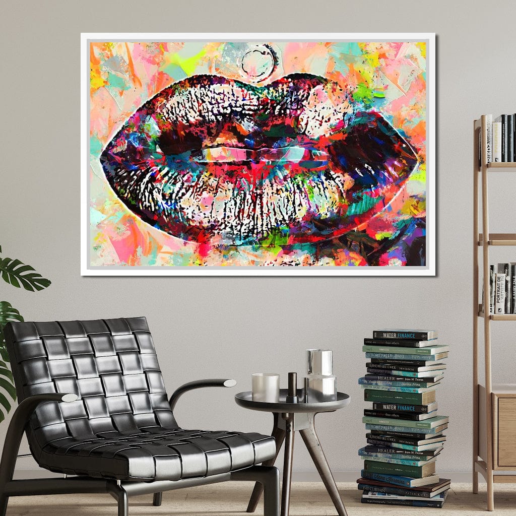 Kiss Pop Art 2 - Mateo Canvas Wall Art