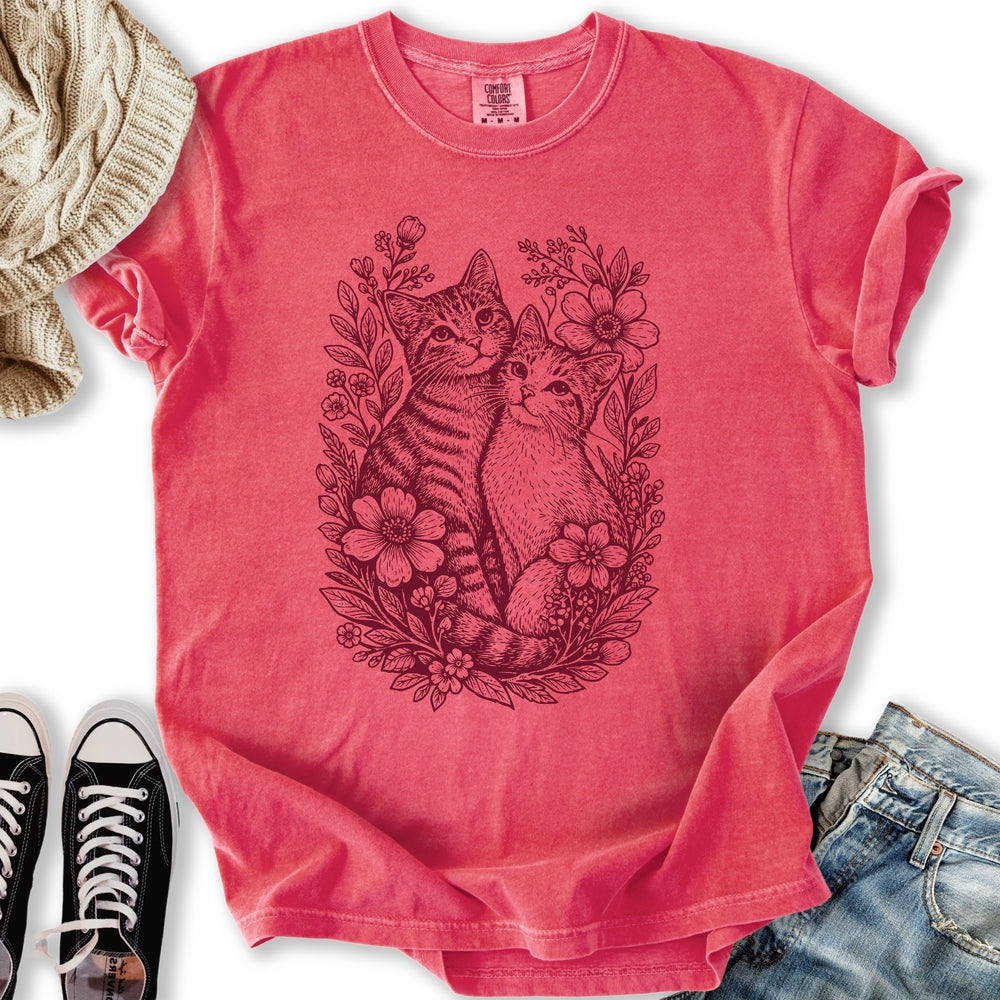 Wildflower Cats Relaxed Tee