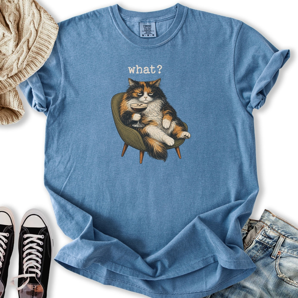 Grumpy Calico Cat Relaxed Tee