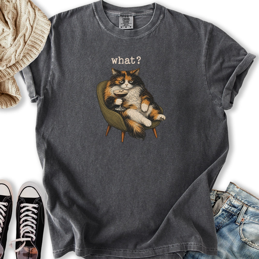 Grumpy Calico Cat Relaxed Tee