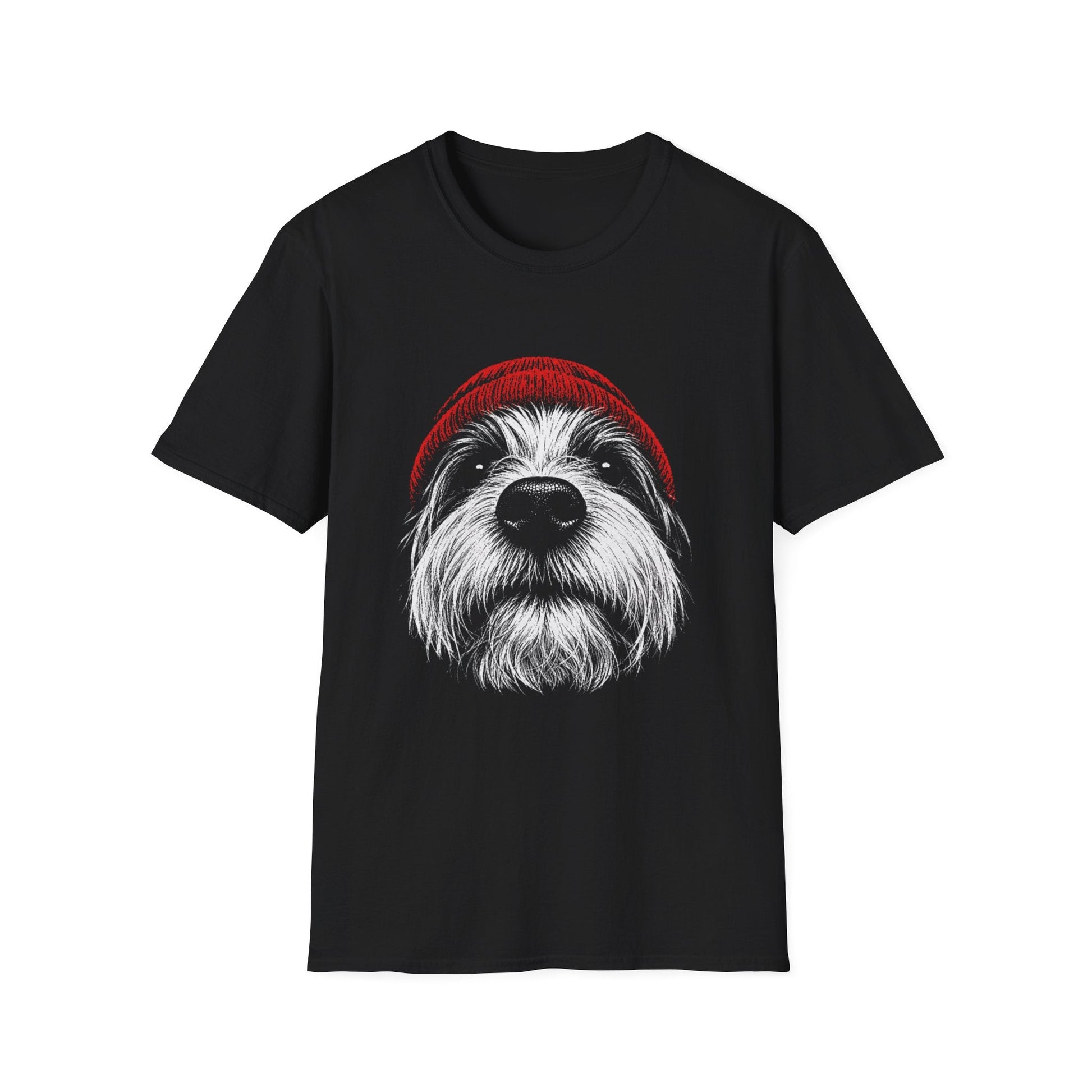 Red Hat Biewer Terrier Tee