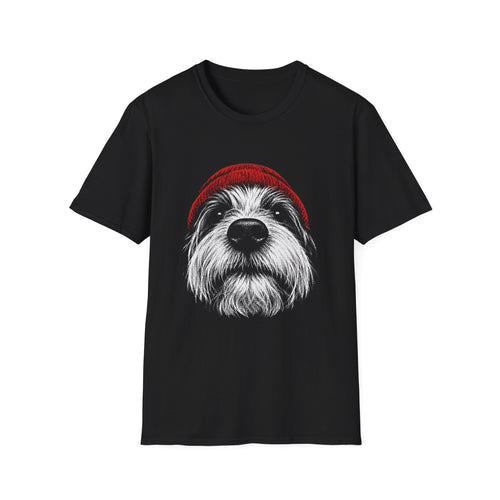 Red Hat Biewer Terrier Tee