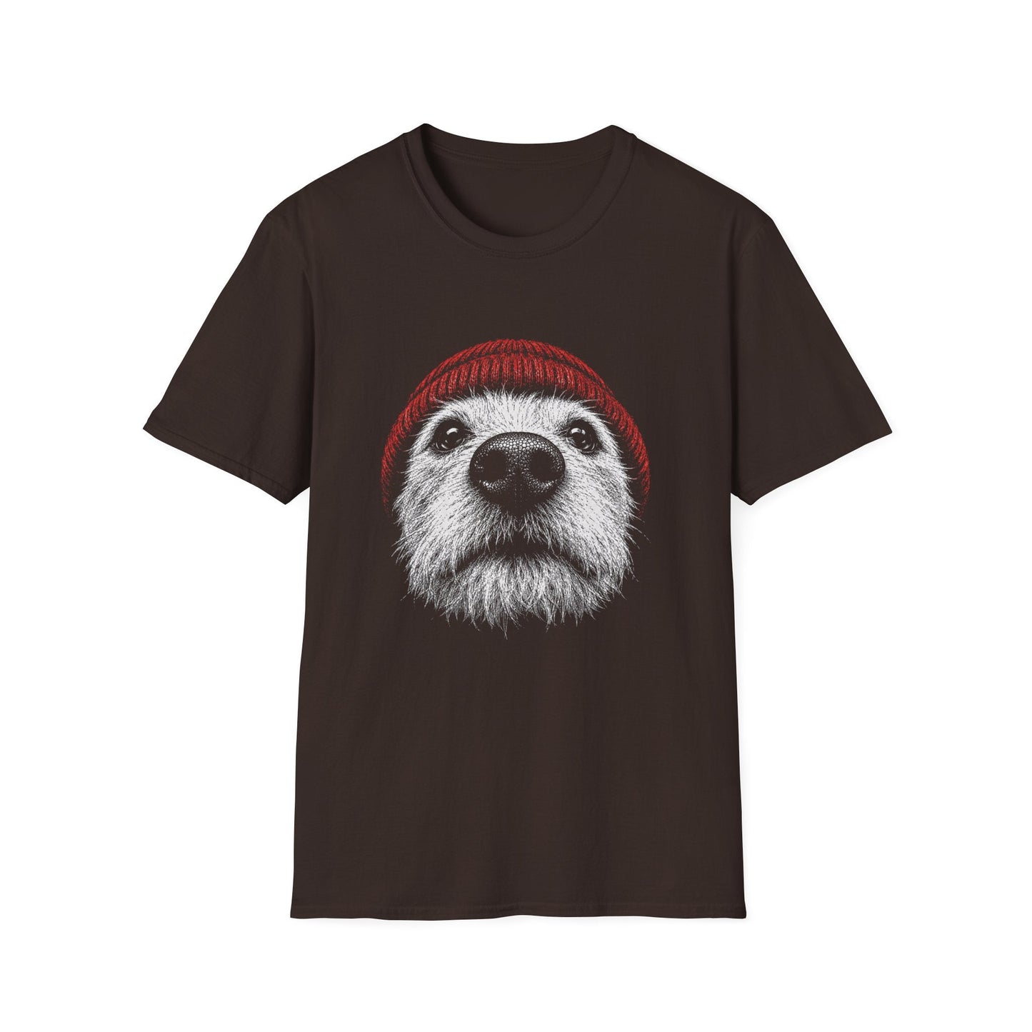Red Hat Parson Russell Terrier Tee