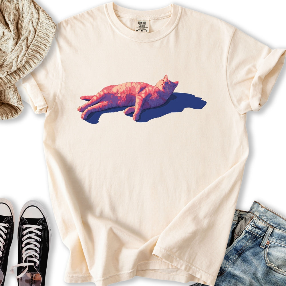 Basking Cat Relaxed Tee