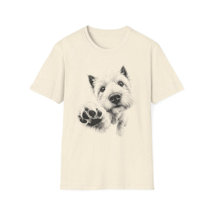 Paw Reach Westie Tee
