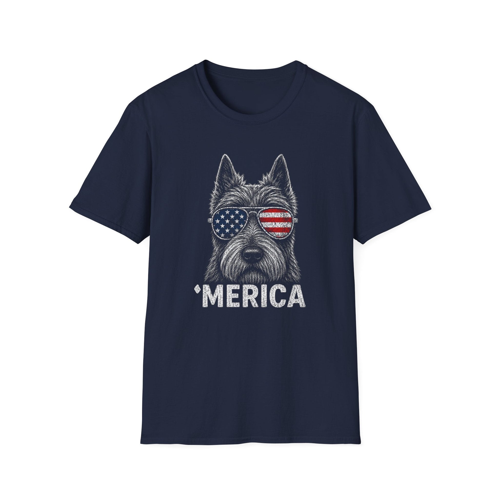 Scottish Terrier Merica Tee