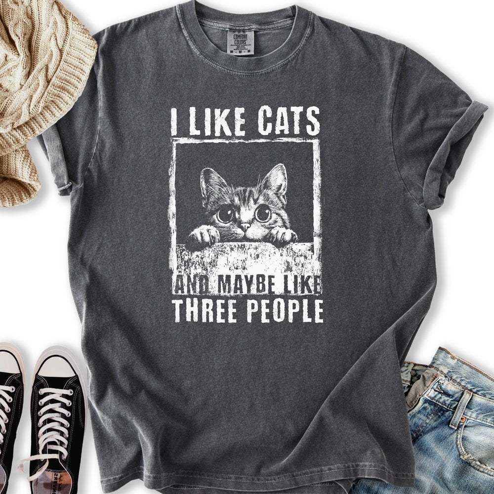 I Like Cats Relaxed Tee