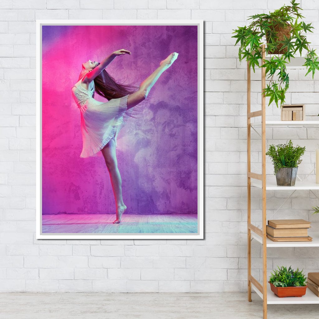 Ballet Dancer Canvas Wall Art
