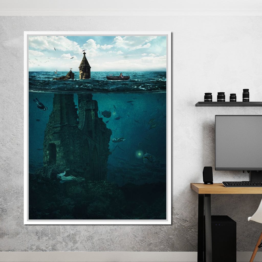 Lost City Canvas Wall Art