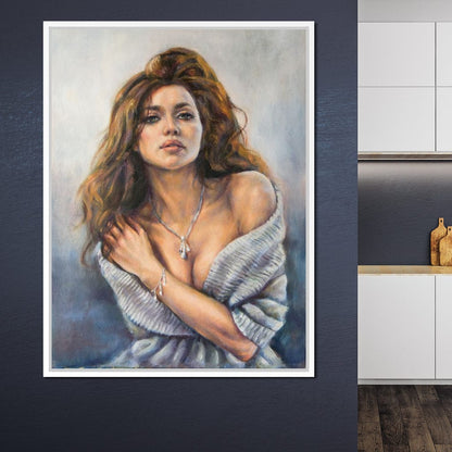 Sensual Portrait Canvas Wall Art