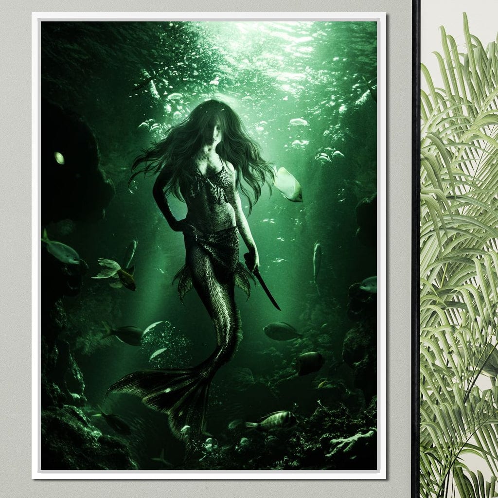 Huntress Siren Canvas Wall Art