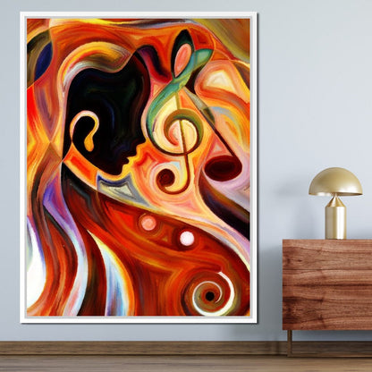 Perfect Notes Canvas Wall Art