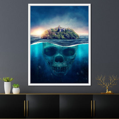Skull Island Canvas Wall Art