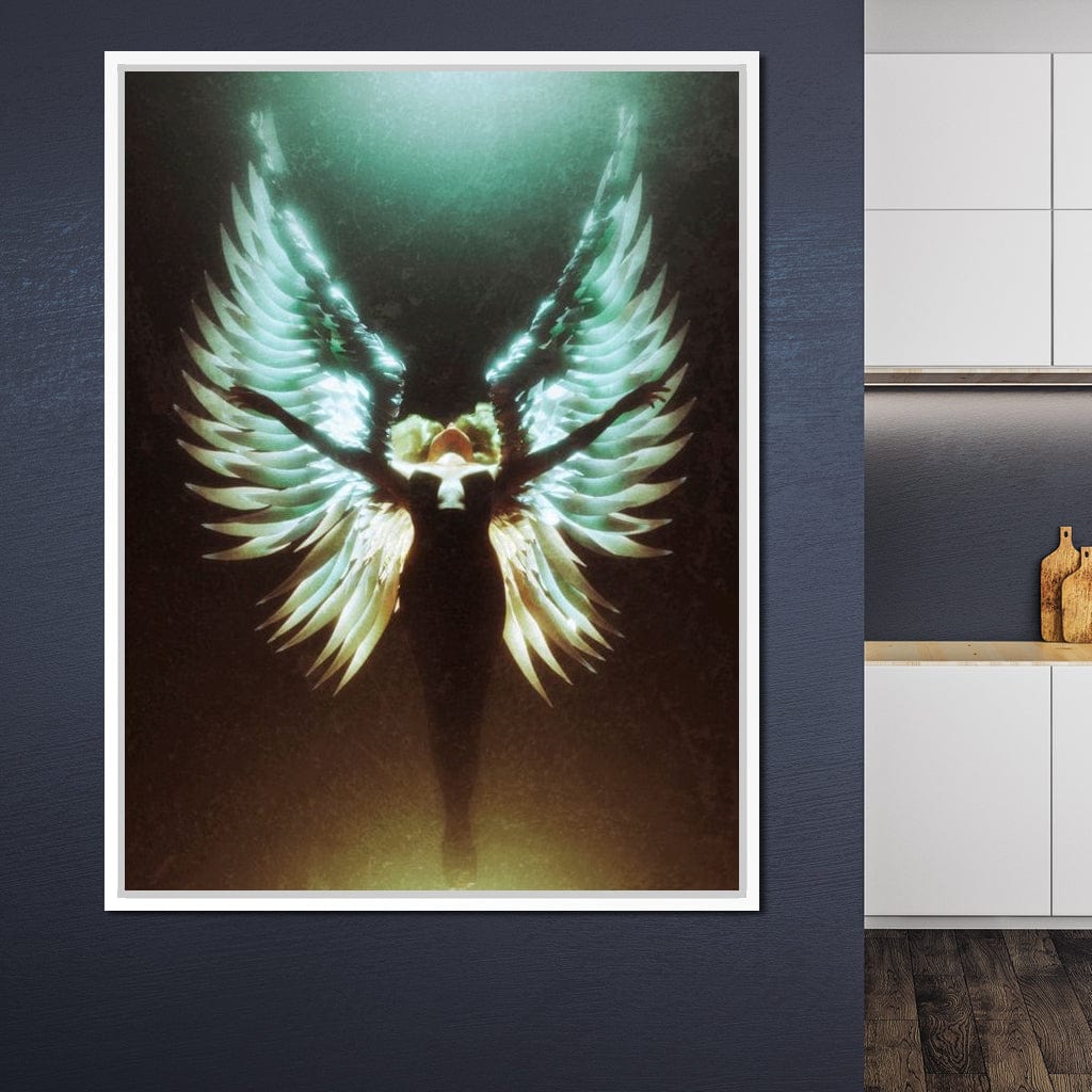 Angel Wings Ascending - G'n Art Canvas Wall Art