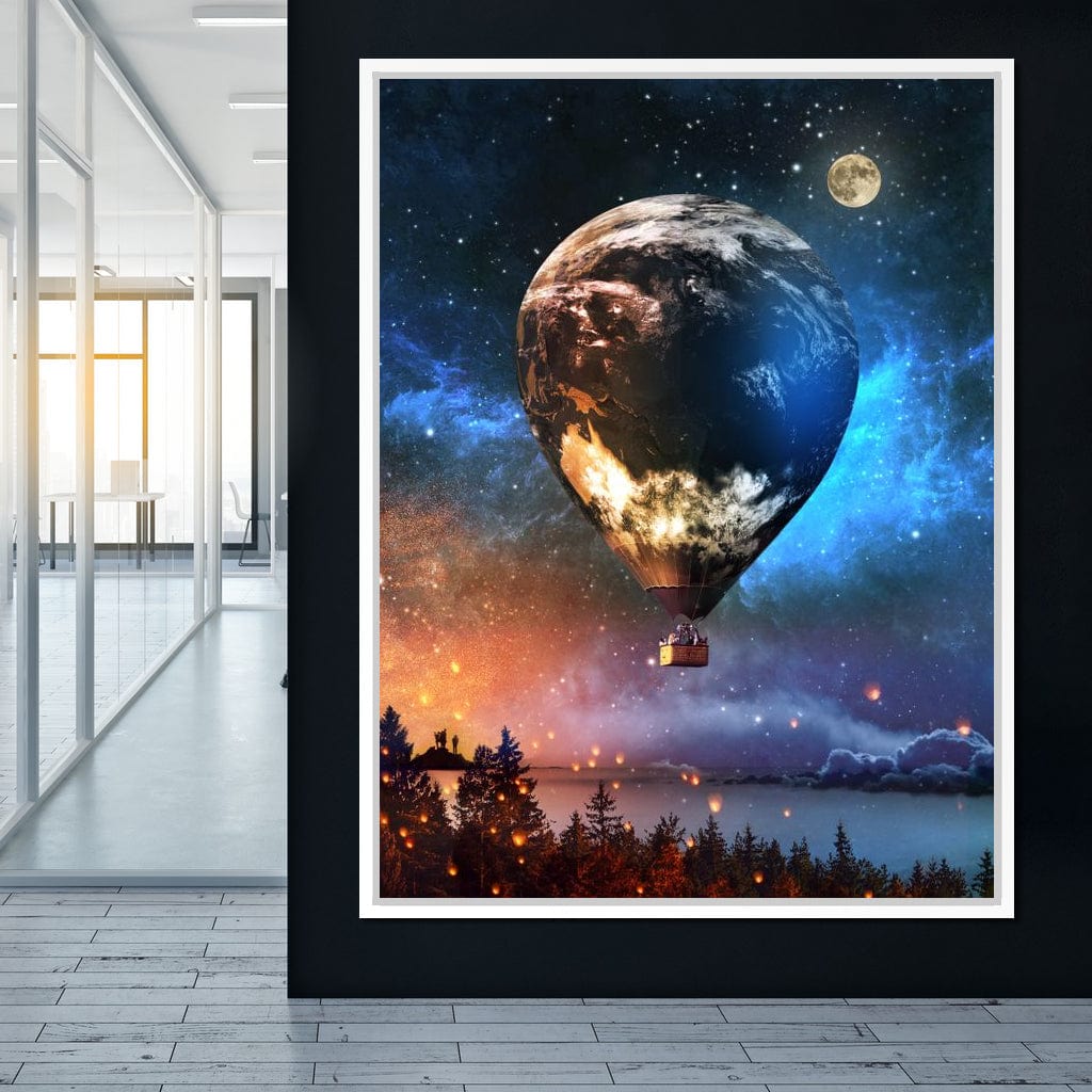 Earth Canvas Wall Art