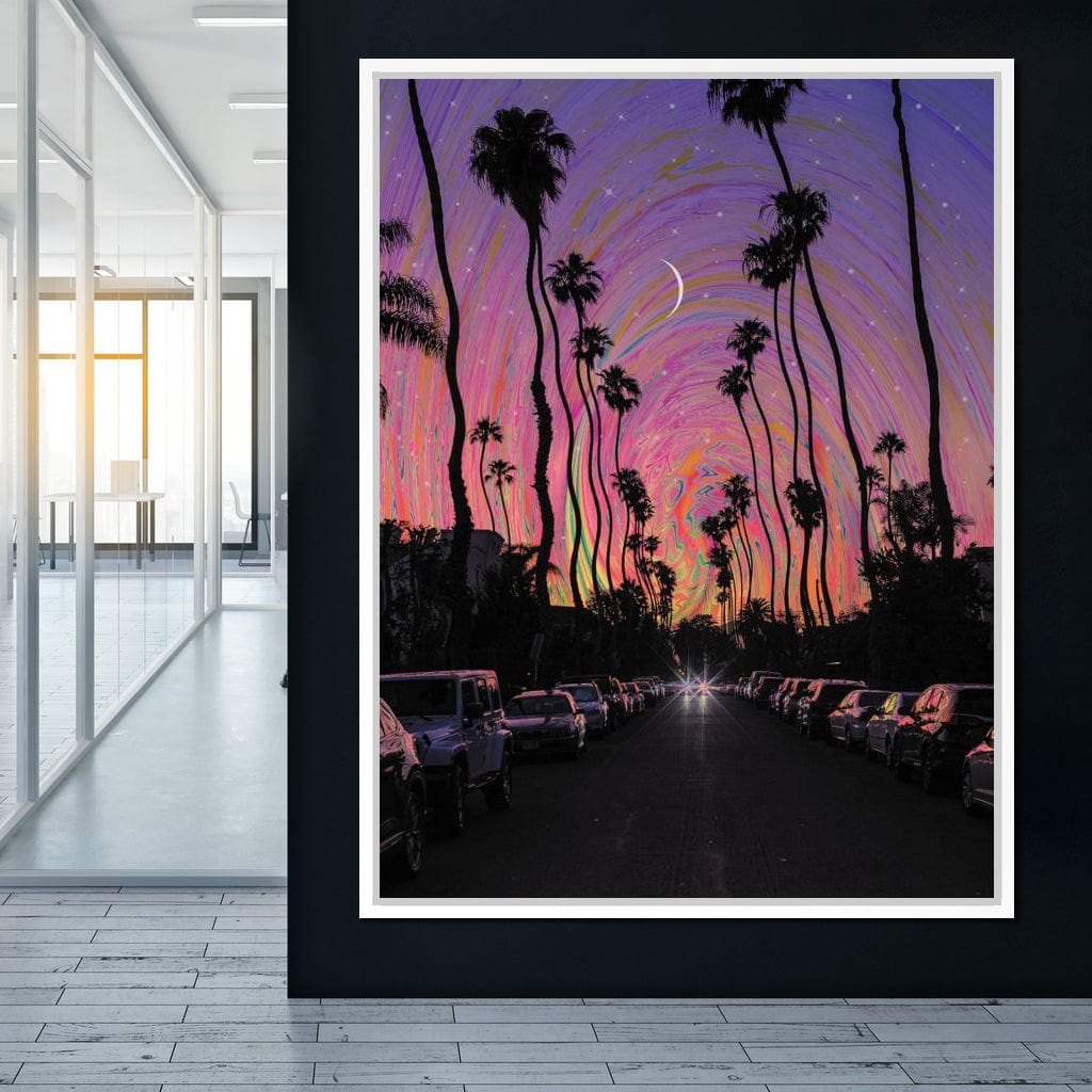 LA Vibes Canvas Wall Art