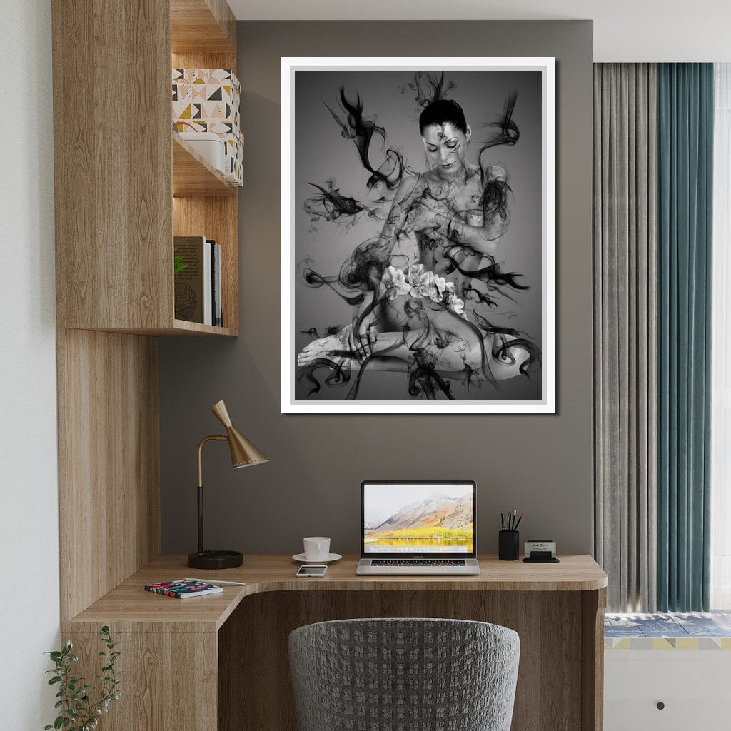 The Smoke Collection 07 Canvas Wall Art