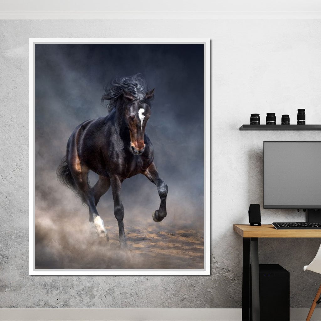 Wild Horse Canvas Wall Art