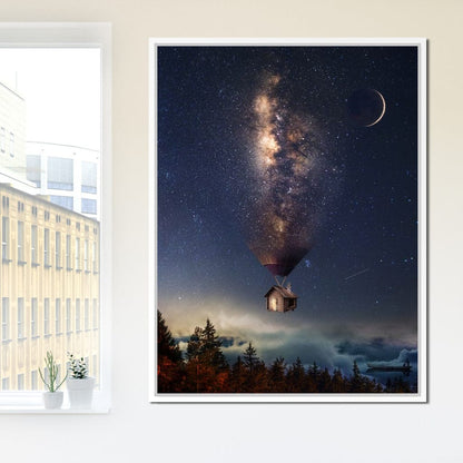 Milky Way Canvas Wall Art